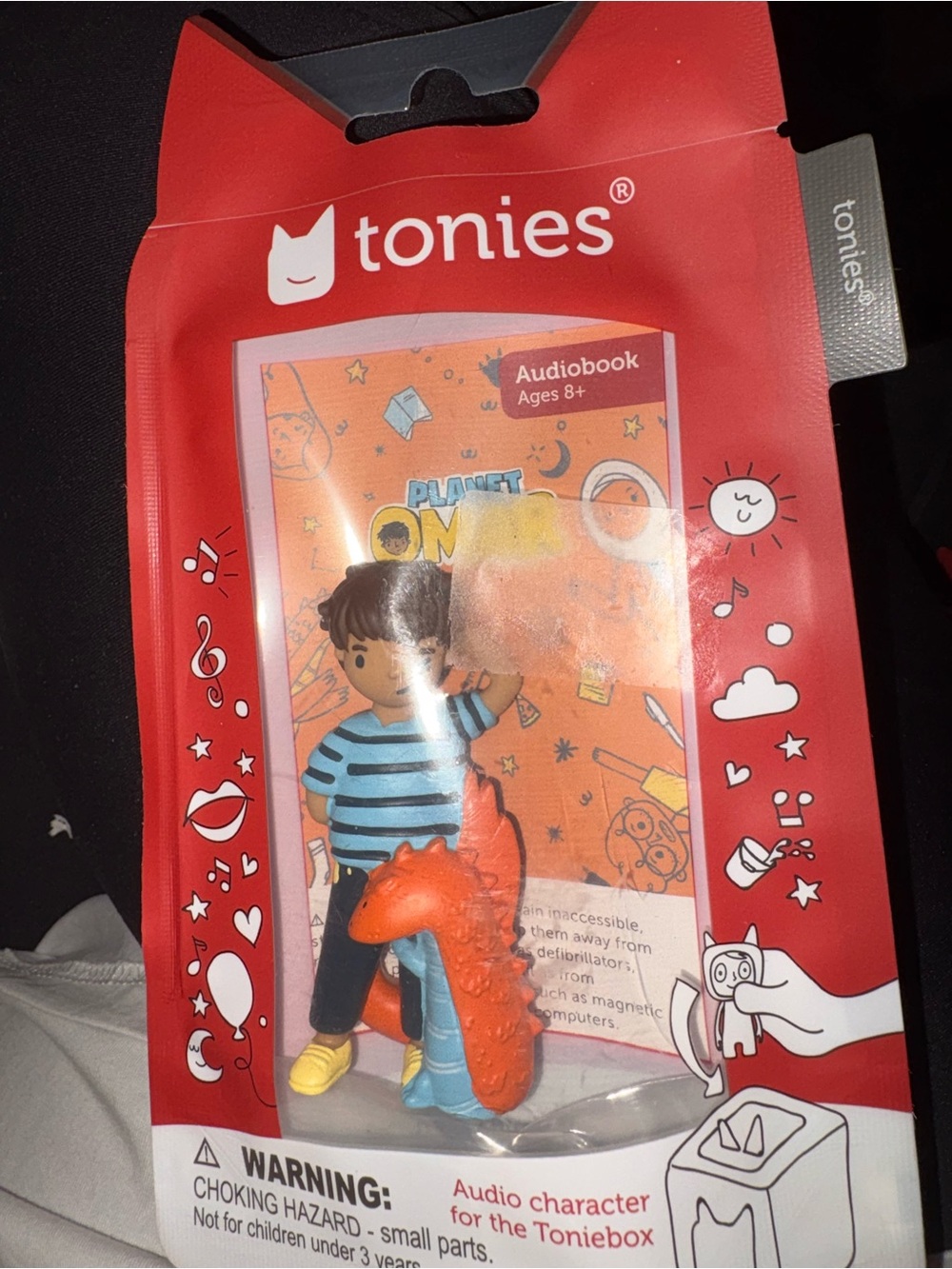Tonies Orange Dragon Audio Character - Planet Omar Audiobook